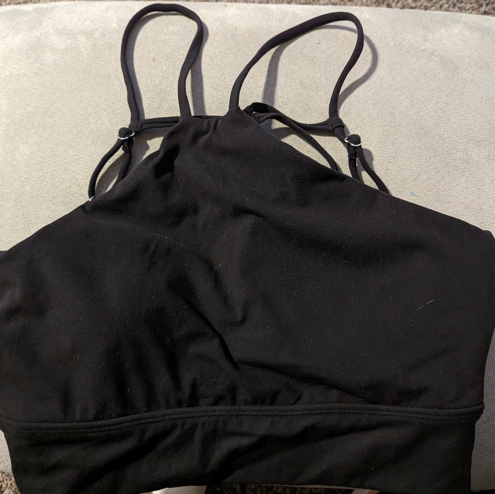 BuffBunny Foxy Sports bra - Black. Size large